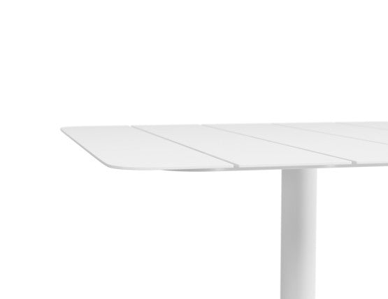 Roku Cafe Table - Outdoor - White - 65 x 65cm Table Top