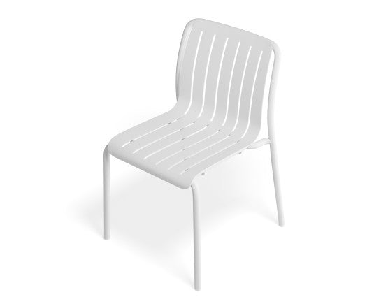 Roku Outdoor Dining Chair - Matt White