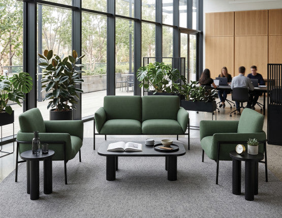Charlie 2 Seat Sofa - Kelp Green