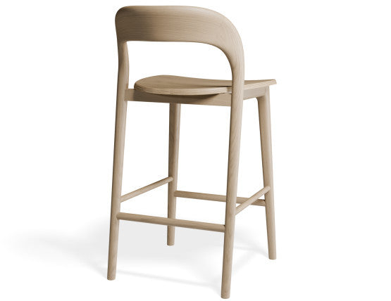 Mia Stool - Natural - 75cm Seat Height (Bar Bench Height)