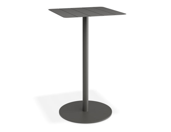 Roku High Bar Table - Outdoor - Charcoal - 65 x 65cm Table Top