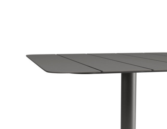 Roku Cafe Table - Outdoor - Charcoal - 65 x 65cm Table Top