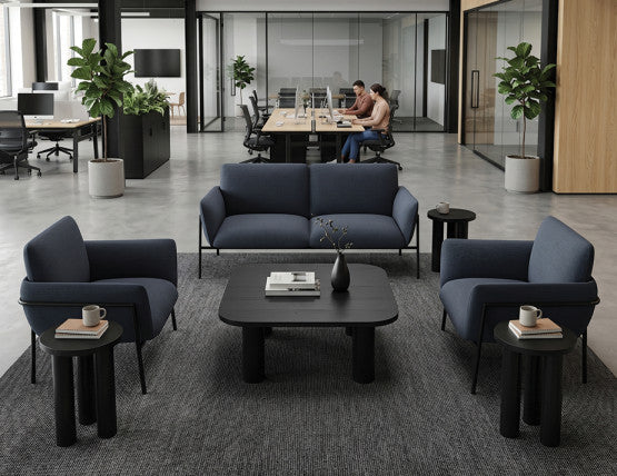 Charlie 2 Seat Sofa - Midnight Blue