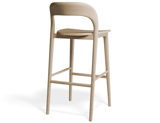 Mia Stool - Natural - 75cm Seat Height (Bar Bench Height)