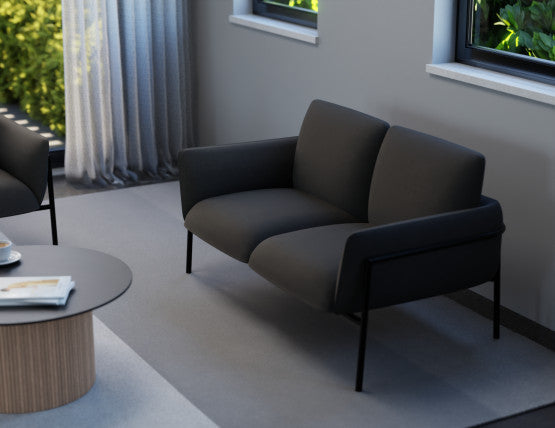 Charlie 2 Seater Sofa - Storm Grey