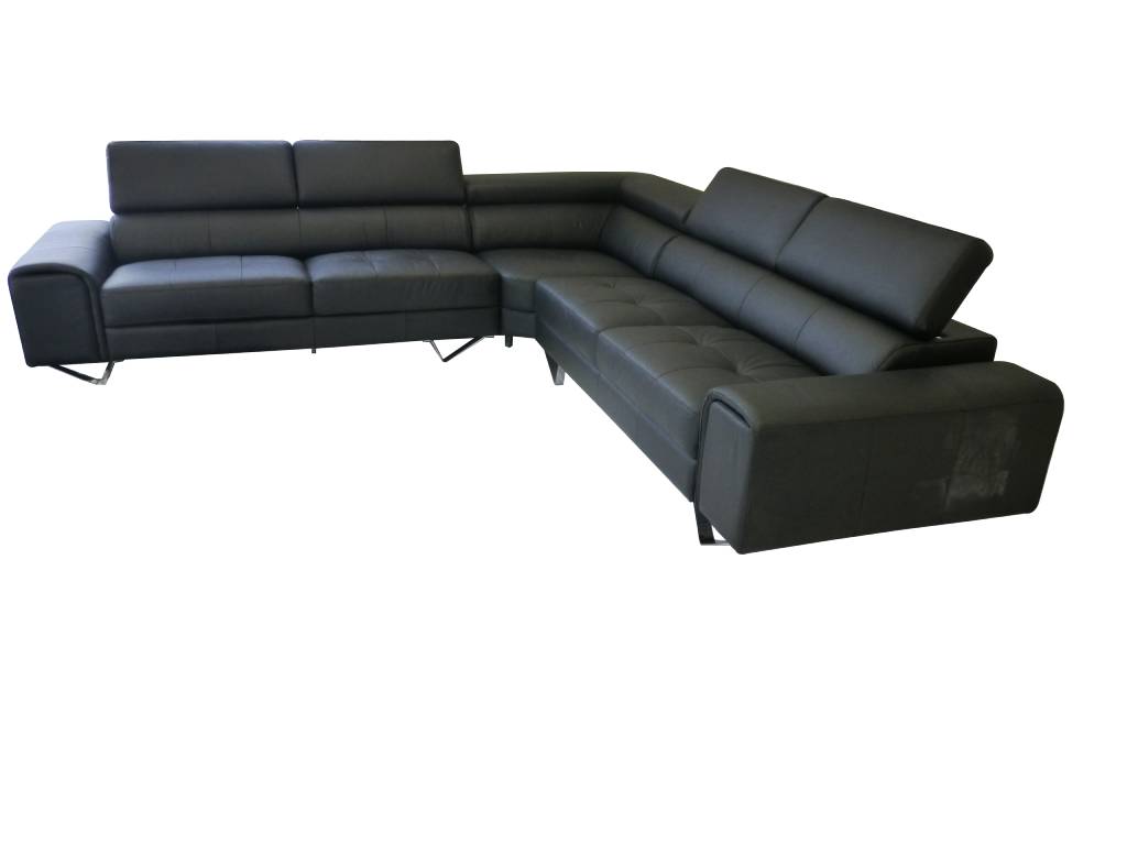 Bellagio Leather Corner Sofa (2 Seater + Corner + 2 Seater)