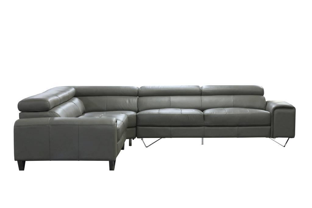 Bellagio Leather Corner Sofa (2 Seater + Corner + 2 Seater)