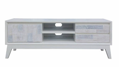 Nassau Coastal Entertainment Unit 180cm - White