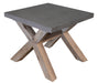 Savannah Acacia Lamp Table - Grey Top