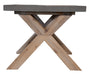 Savannah Acacia Lamp Table - Grey Top