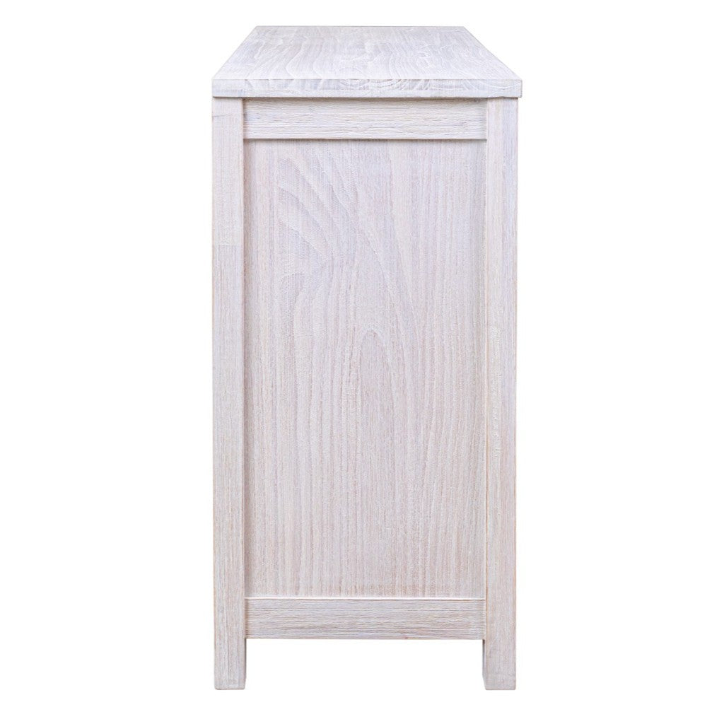 Seabrook 6 Drawer Dresser - White Wash