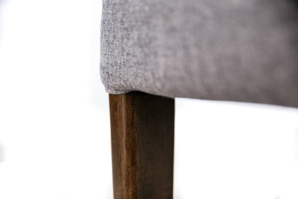 Tivoli Fabric Dining Chair - Grey