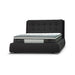 Valetta Tufted 4 Drawer King Bed - Grey