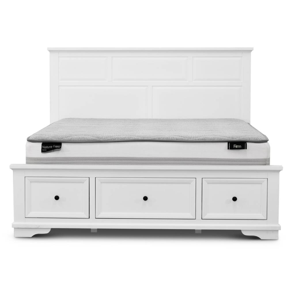 Maximilian Bed Frame With Storage At Foot Board