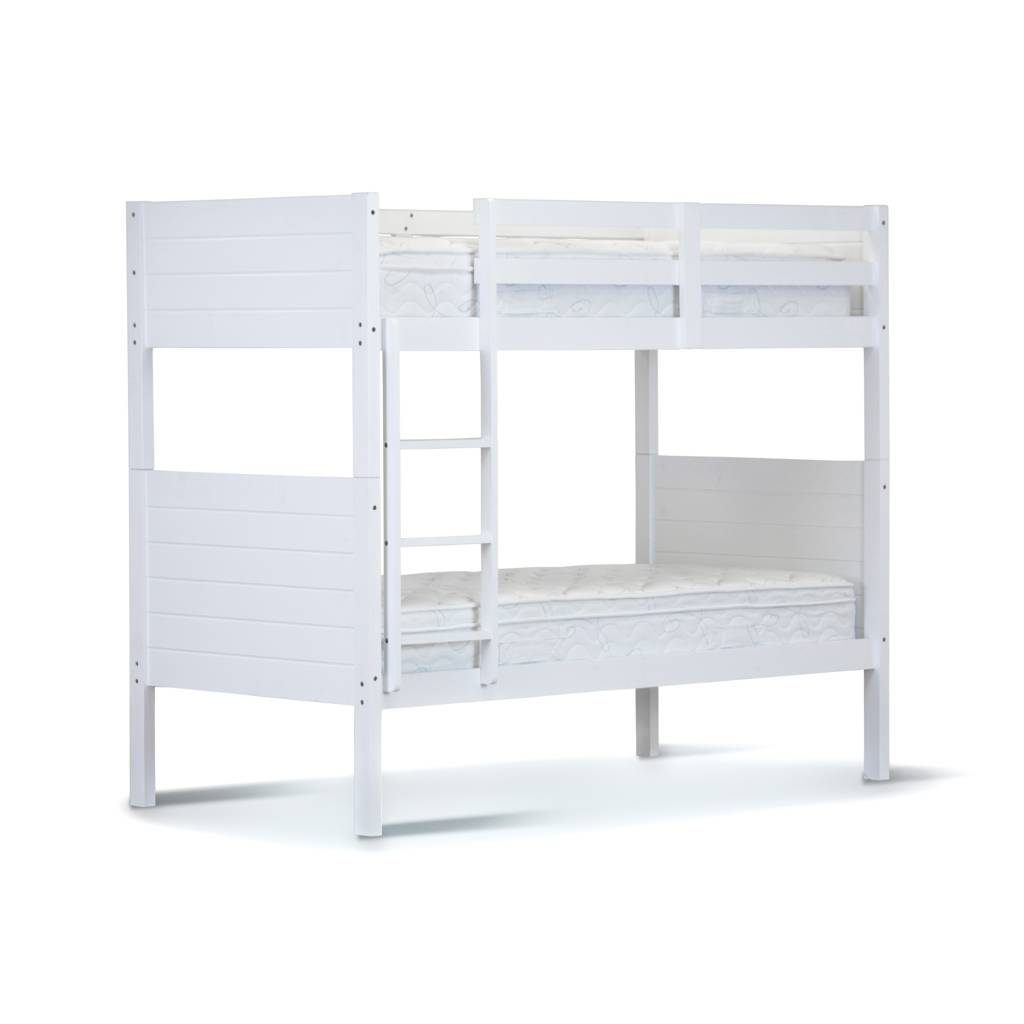 Pinecrest Single Over Single Bunk Bed - White