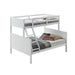Pinecrest Single Over Double Bunk Bed - White
