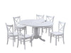 Nantucket 7 Piece Extension Dining Set - White