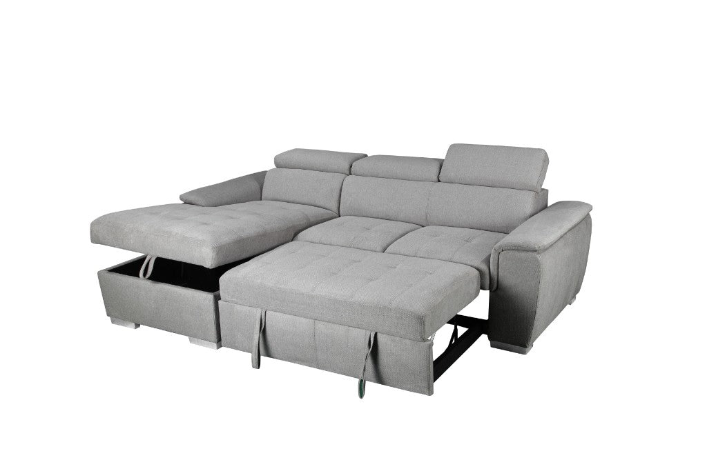 Carina 2 Seater Sofa Bed with Left Chaise