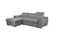 Carina 2 Seater Sofa Bed with Left Chaise