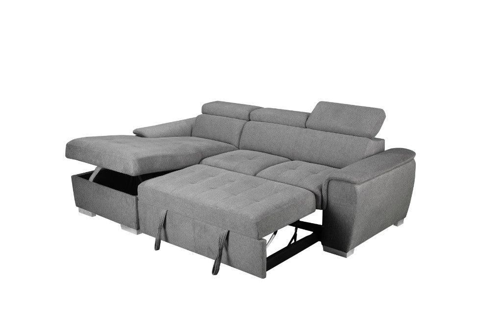 Carina 2 Seater Sofa Bed with Left Chaise