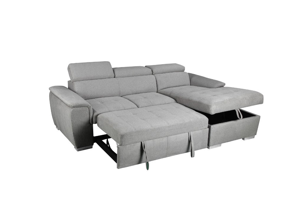 Carina 2 Seater Sofa Bed with Right Chaise