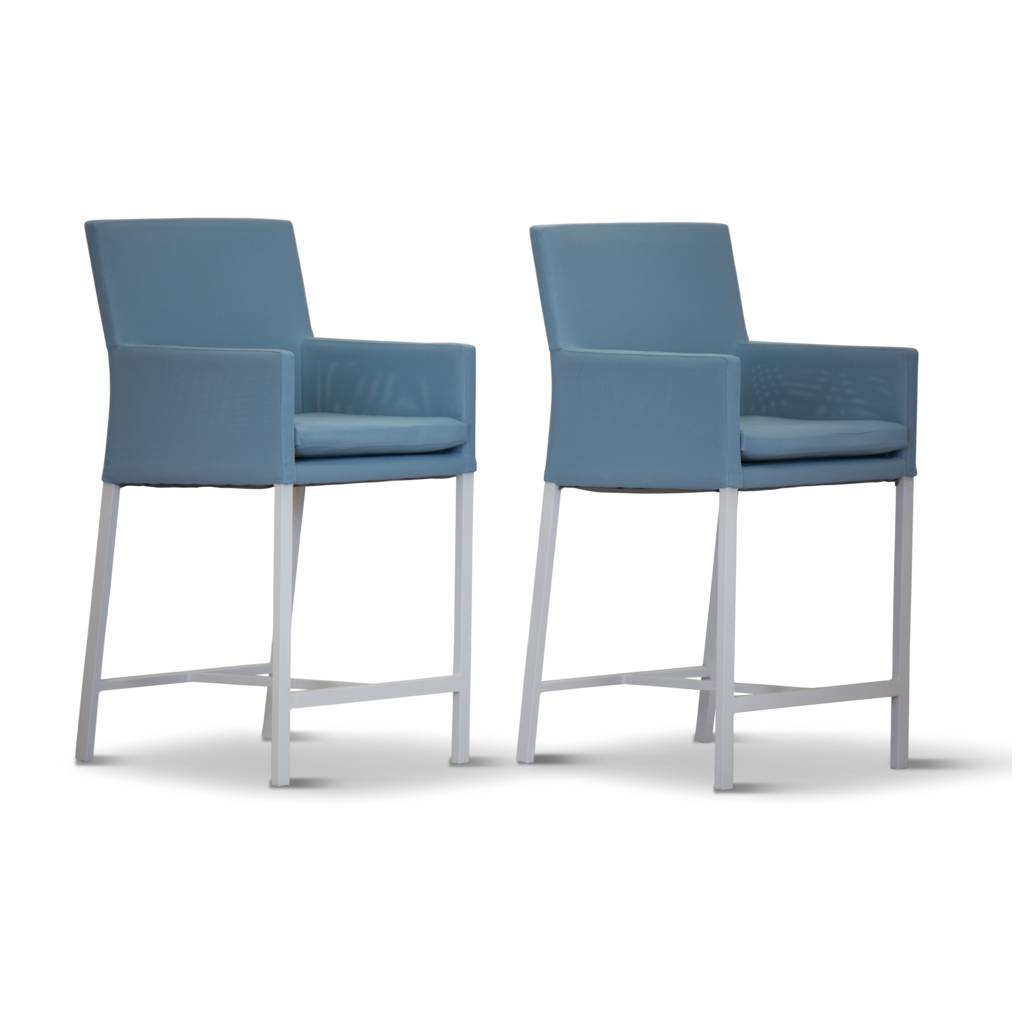 Bluebell High Back Dining Chair - Blue