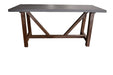 Solana Polycement Dining Table 220cm - Grey