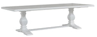Beaumont Parquetry Dining Table 270cm - White