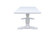 Beaumont Parquetry Dining Table 270cm - White
