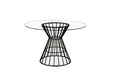 Finlay Round Glass Dining Table 120cm