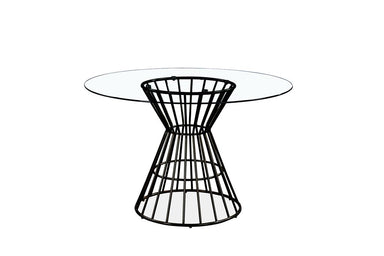 Finlay Round Glass Dining Table 120cm
