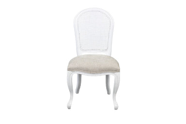 Hawthorn Round Back Dining Chair - White