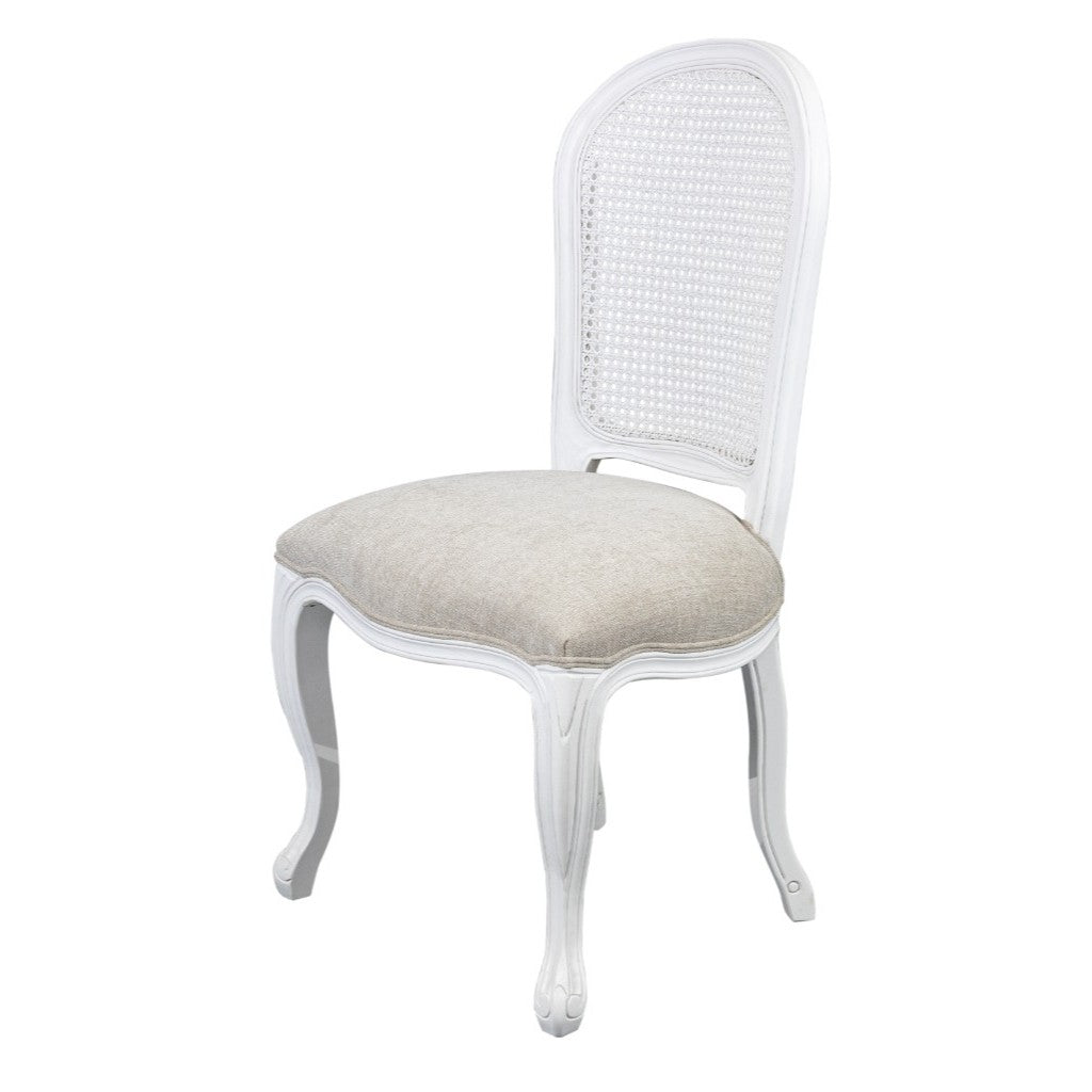 Hawthorn Round Back Dining Chair - White