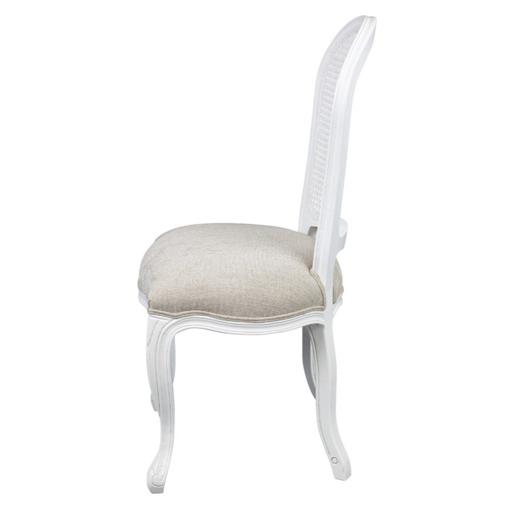 Hawthorn Round Back Dining Chair - White