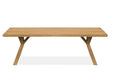 Murray Elm Dining Table 240cm - Natural
