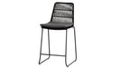 Ivy Outdoor Bar Chair - Black