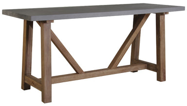Solana Polycement Bar Table 200cm