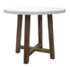 Solana Round Polycement Bar Table 110cm