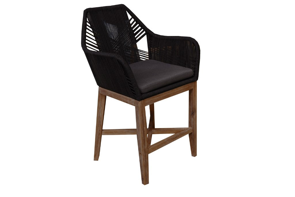 Lagos Rope Bar Chair with Acacia Legs