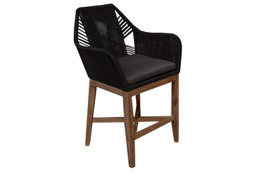 Lagos Rope Bar Chair with Acacia Legs