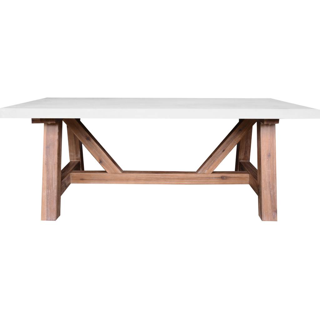 Lagos Outdoor Polycement Coffee Table