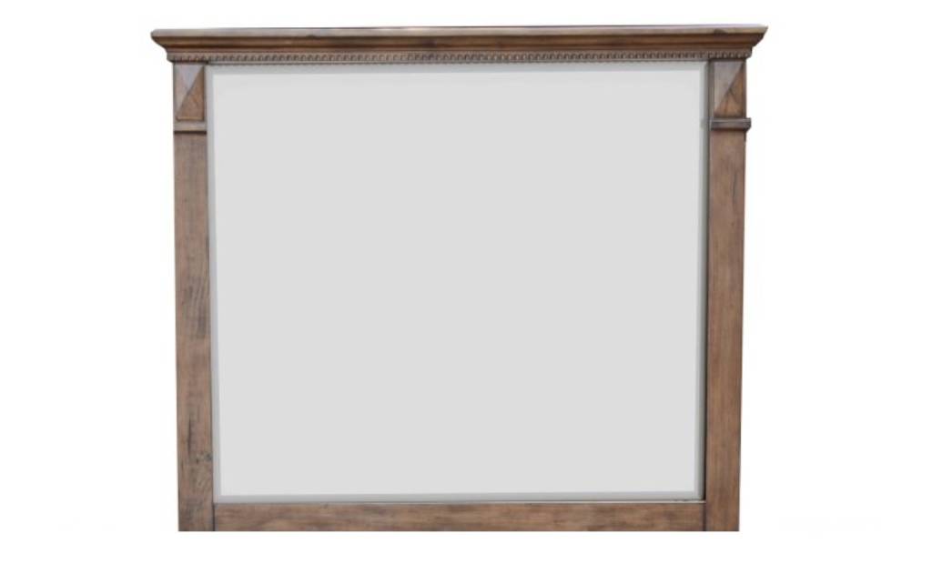 Orla Wall Mirror - Smoked Wood