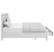 Nassau Coastal Pine King Bed with Drawers - White Wash