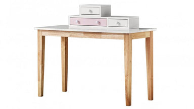 Rosalie 3 Drawer Desk - Pink