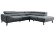Metro 2 Seater with Right Open Terminal - Charcoal