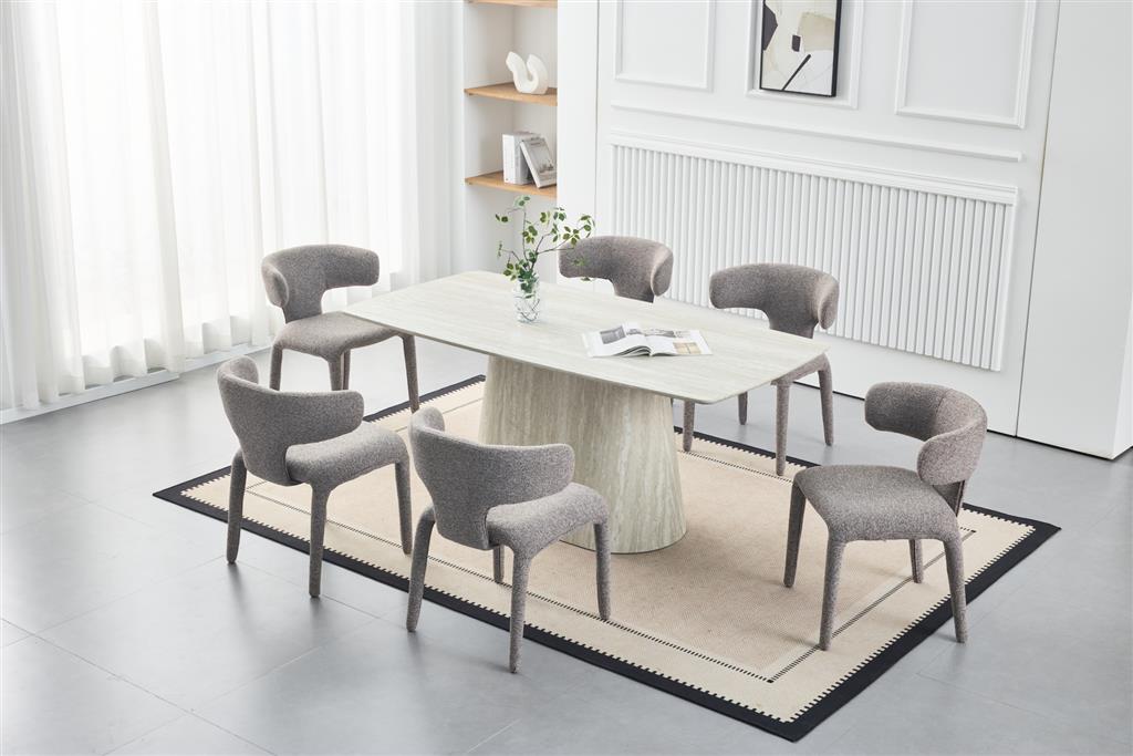 Halcyon 7 Piece Dining Set - Mocha
