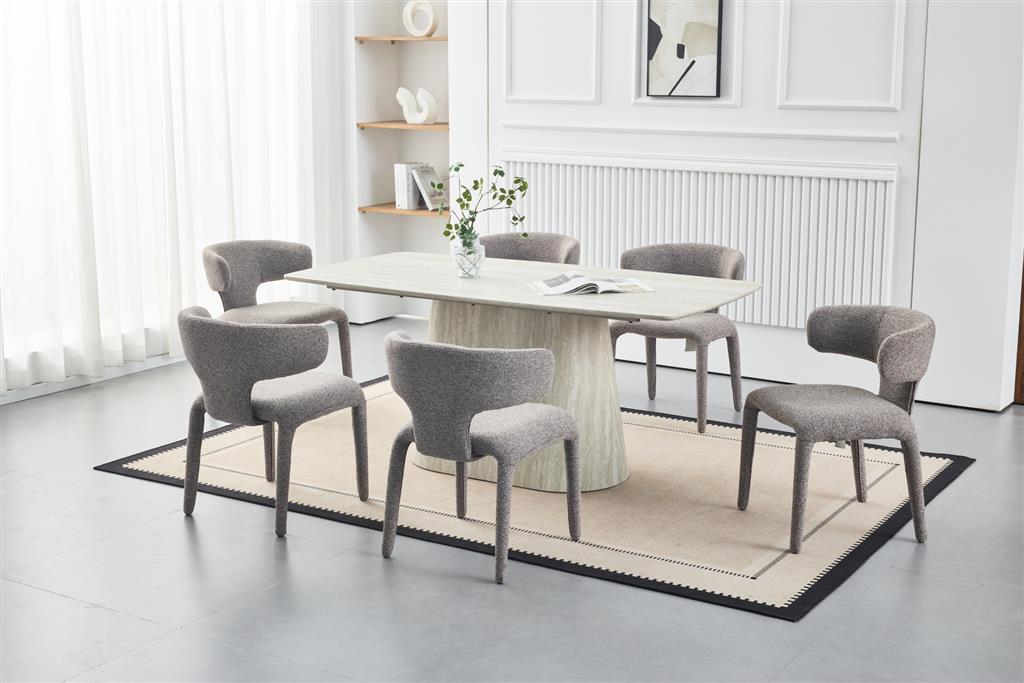 Halcyon 7 Piece Dining Set - Mocha