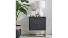 Larkspur Fluted 2 Drawer Bedside Table