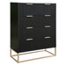 Larkspur Fluted 4 Drawer Tallboy