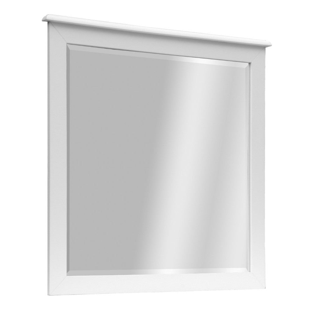 Hampton Wall Mirror - White